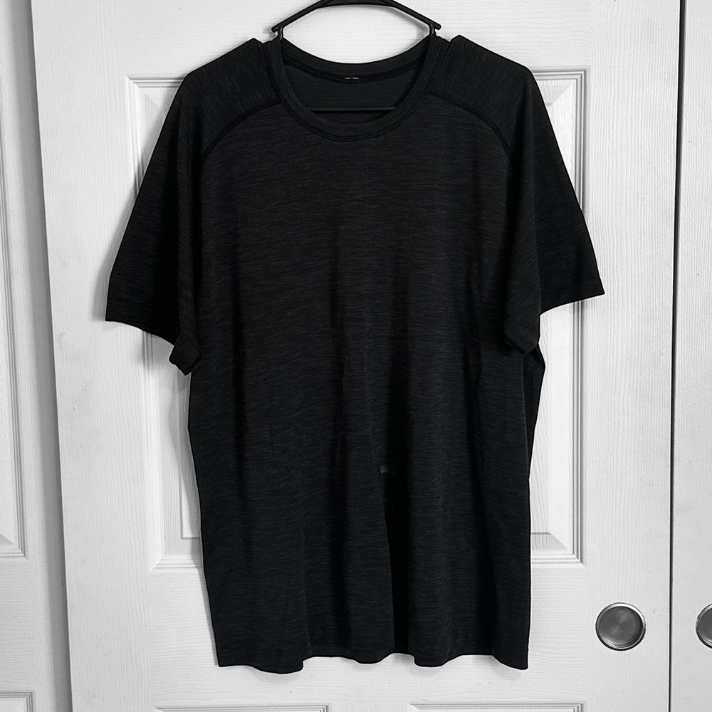 Mens Lululemon Metal Vent Tech Short Sleeve Shirt XL BLACK